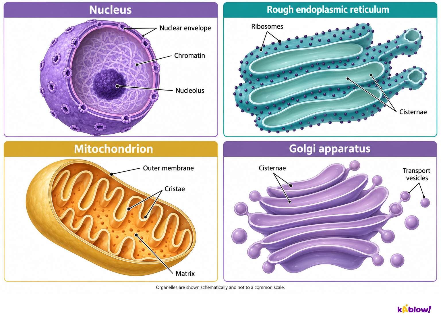 IB Biology · Organelle structures